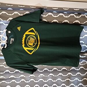 🌟3/$25🌟 Edmonton Eskimos CFL Adidas Men's Dark Green T-shirt Men's Large
